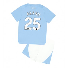 Manchester City Manuel Akanji #25 Heimtrikot 2023-24 Kurzarm (+ kurze hosen)